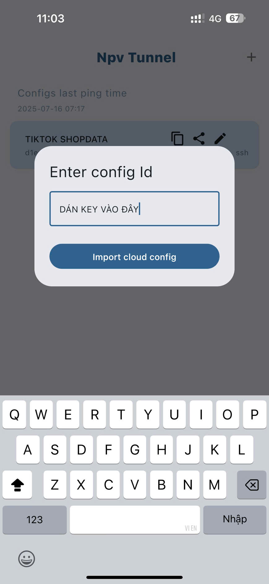 Dán Key